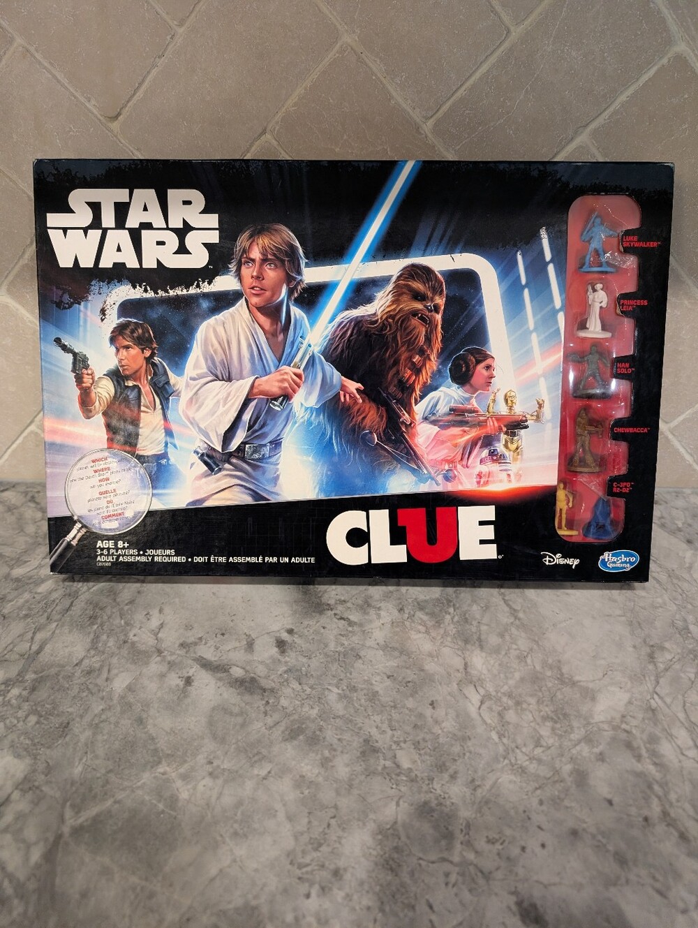 Star Wars Clue Board Game - Classic Galaxy Edition No Missing Pieces